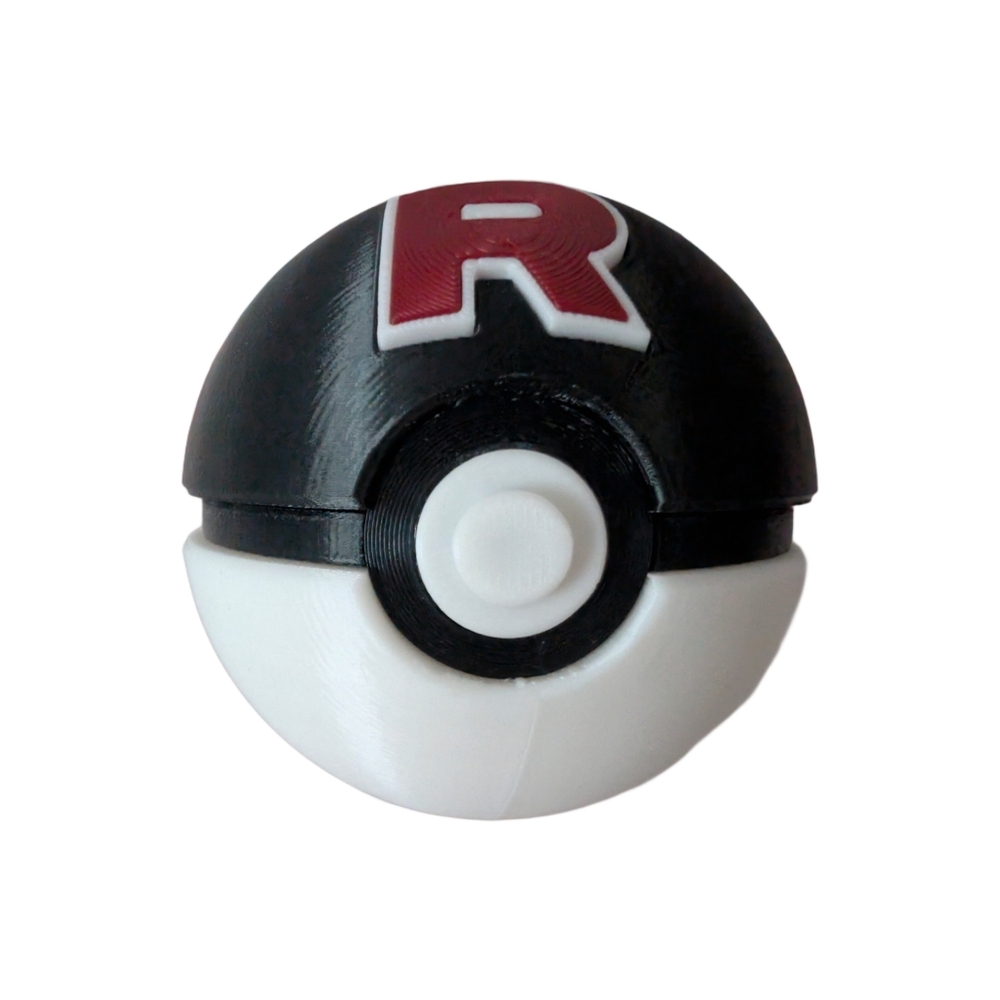 3D Printed | Team Rocket Pokeball